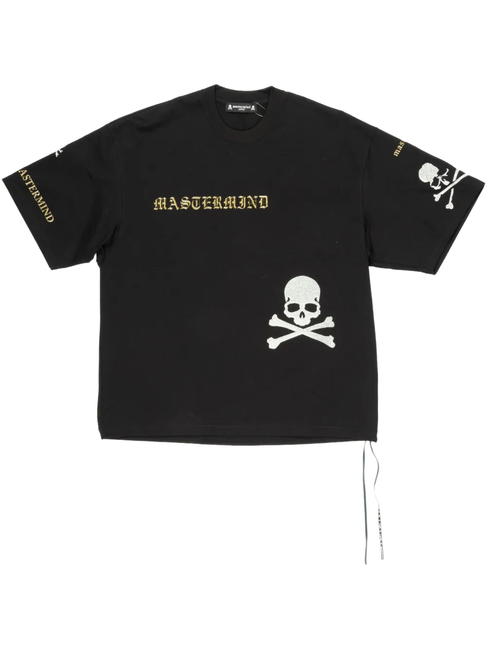 

Футболка с вышитым логотипом Mastermind Japan, черный