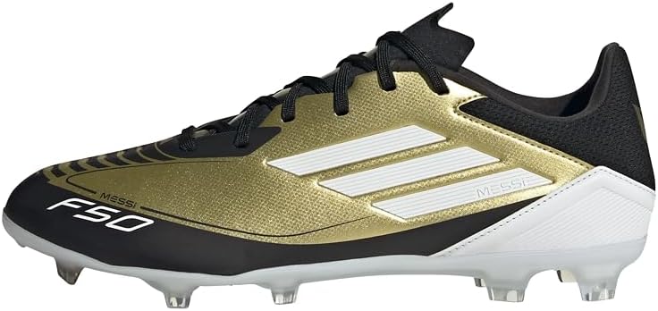 

Футбольные бутсы Adidas для мужчин на твердое покрытие, белый/черный/золотой