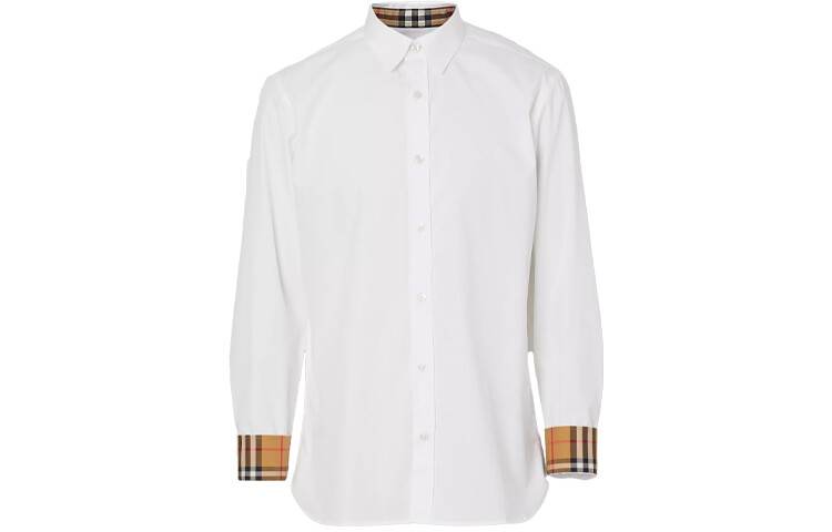 

Рубашка мужская белая Burberry, белый
