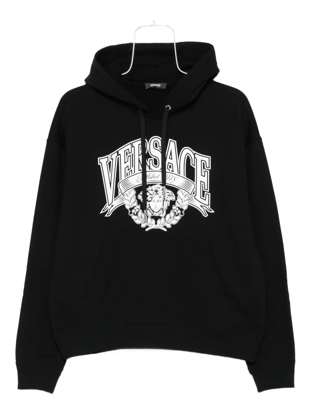 

Толстовка с принтом Медузы VERSACE, черный