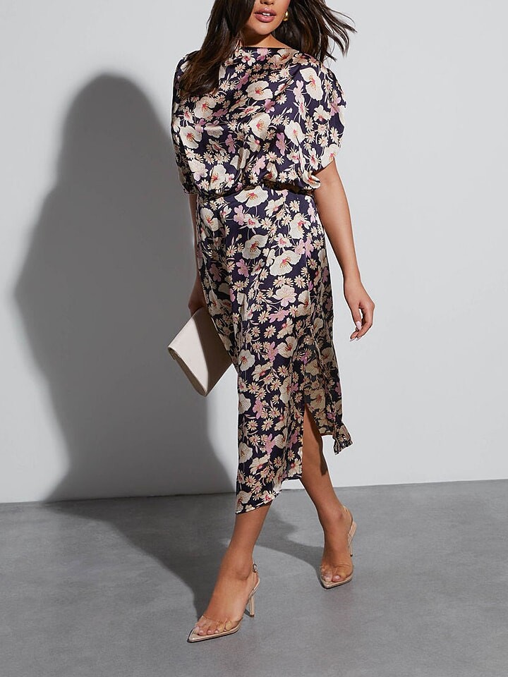 

Длинное платье Milan Kiss, цвет creme/dunkelblau