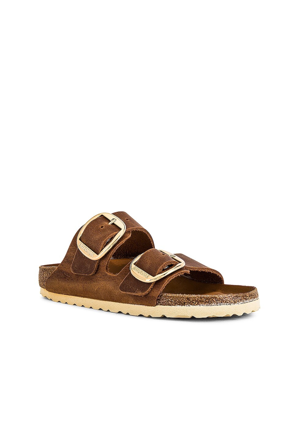 Сандалии BIRKENSTOCK Arizona Big Buckle, цвет Cognac — фото 2