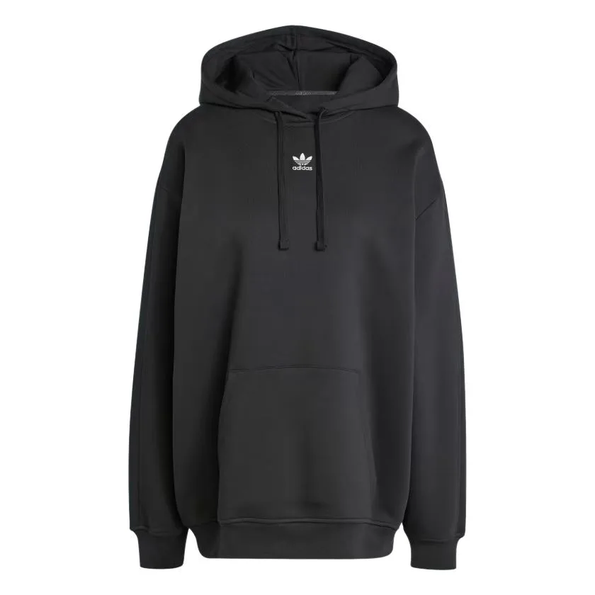 Originals Essentials Oversized Fleece Hoodie Adidas, черный