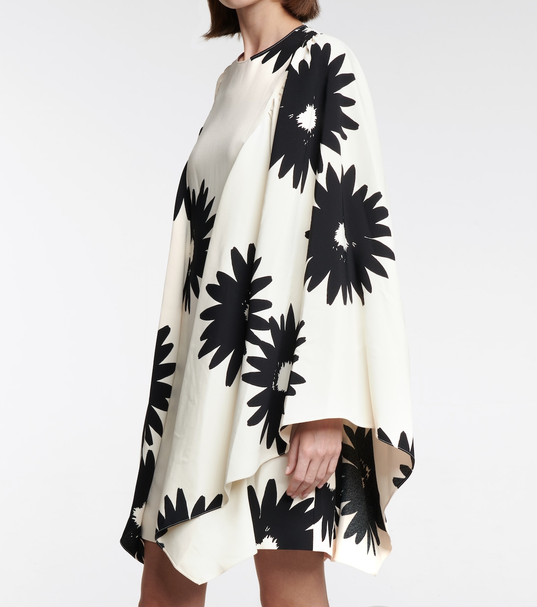 Мини-платье Luciana с цветочным принтом Stella McCartney, кремовый — фото 4