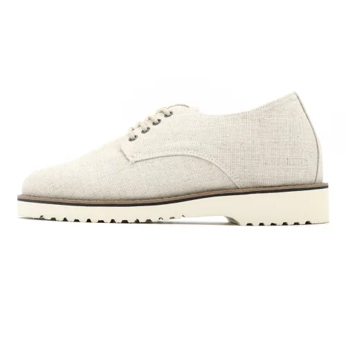 Мужские туфли дерби из льна SUPENER Viper Ma/Linen Derby Beige