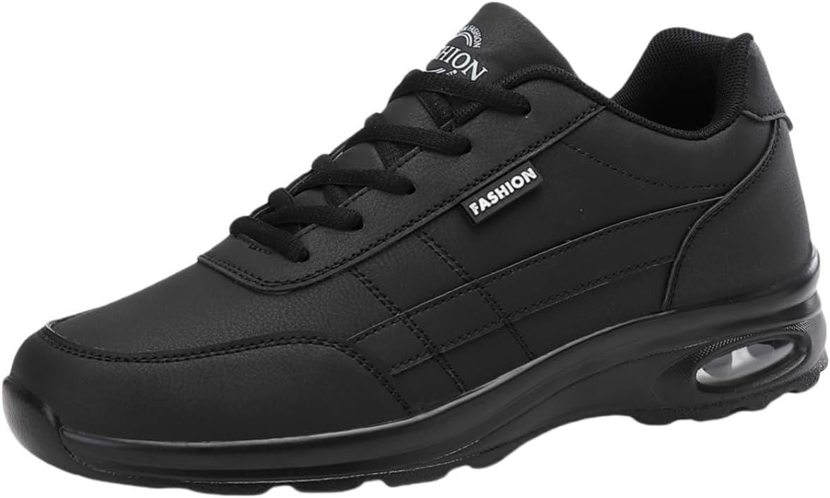 

Мужские модные спортивные кроссовки большого размера. Дышащие и удобные. Противоскользящая резиновая подошва. и подходят для любого случая Clolinde, черный