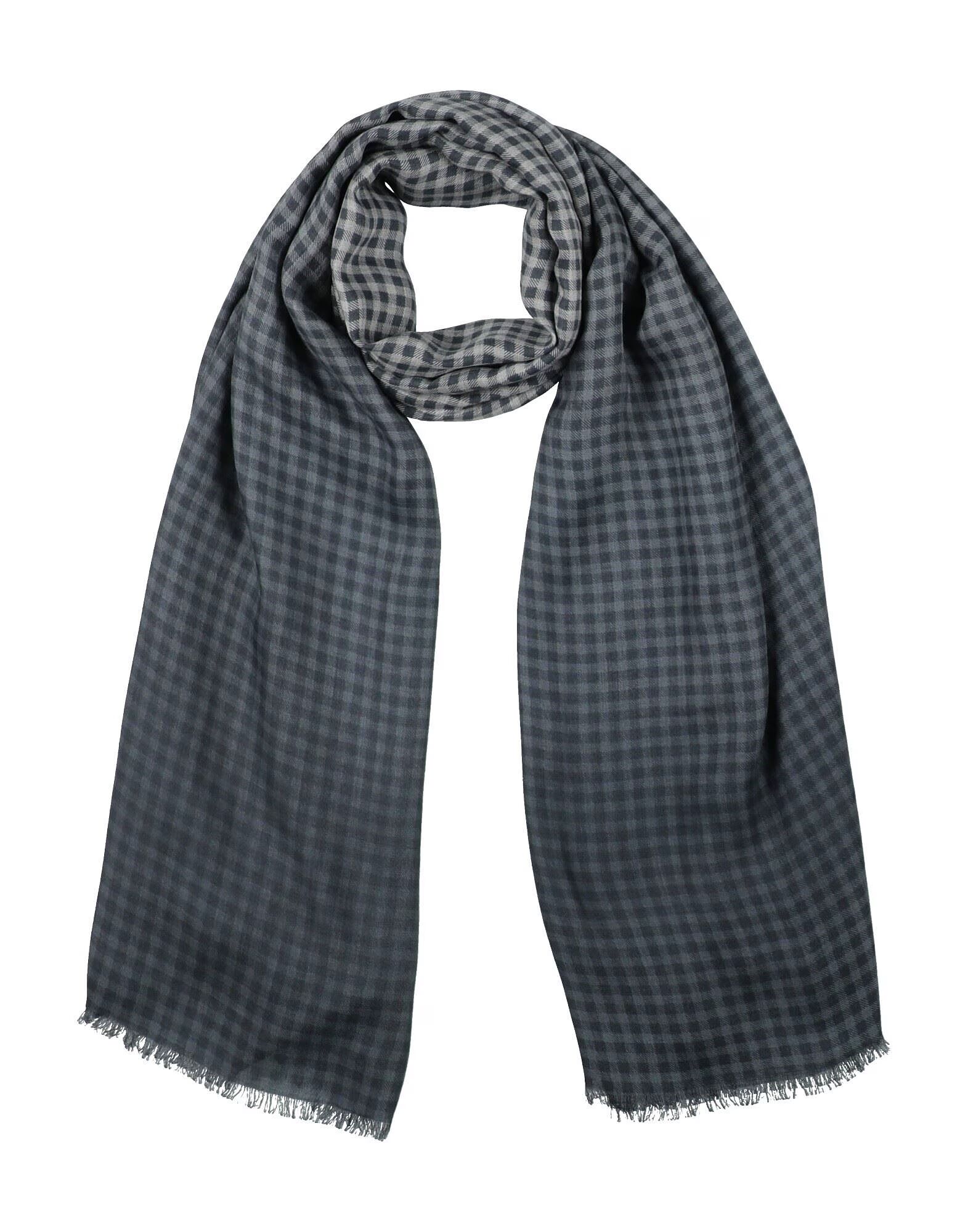 

Шарф Giorgio Armani, свинцово-серый