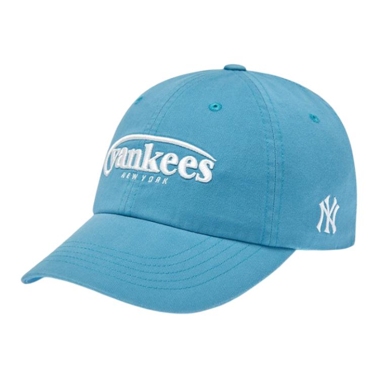 

MLB Хлопковая бейсболка унисекс светло-голубая, Light Blue