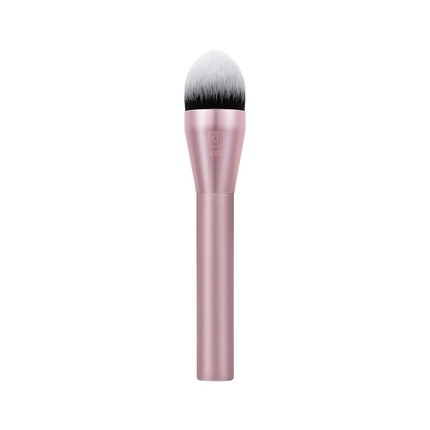 Real Techniques Кисть для макияжа Power Pigment Blush Кисть для румян Кисть для жидких и кремовых румян Густая синтетическая щетина Уникальная заостренная форма для точного нанесения Веганский продукт, не тестируется на животных 1 штука — фото 2