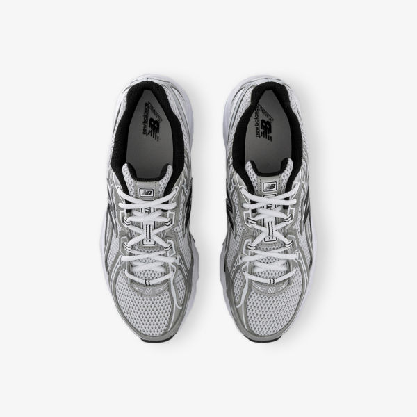 Кроссовки New Balance 740 v2 низкие сетчатые, серебристо-белый — фото 2