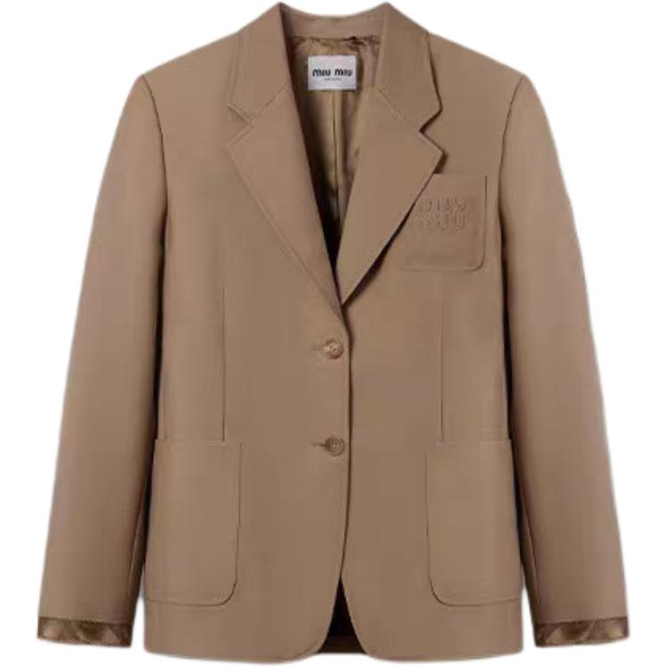 

MIU MIU Куртка женская лесной орех, Hazelnut Kernel Color