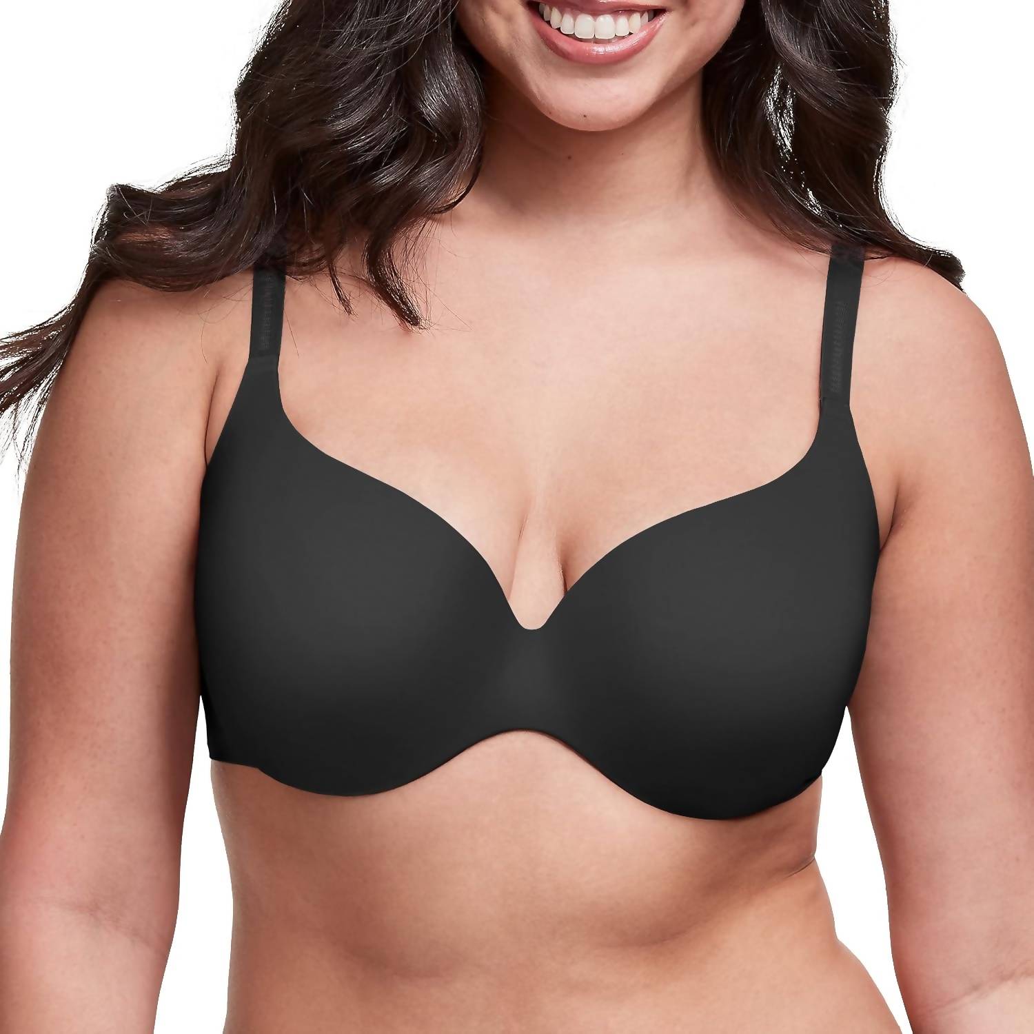 

Бюстгальтер Comfort Devotion Dreamwire Full Coverage черного цвета Maidenform