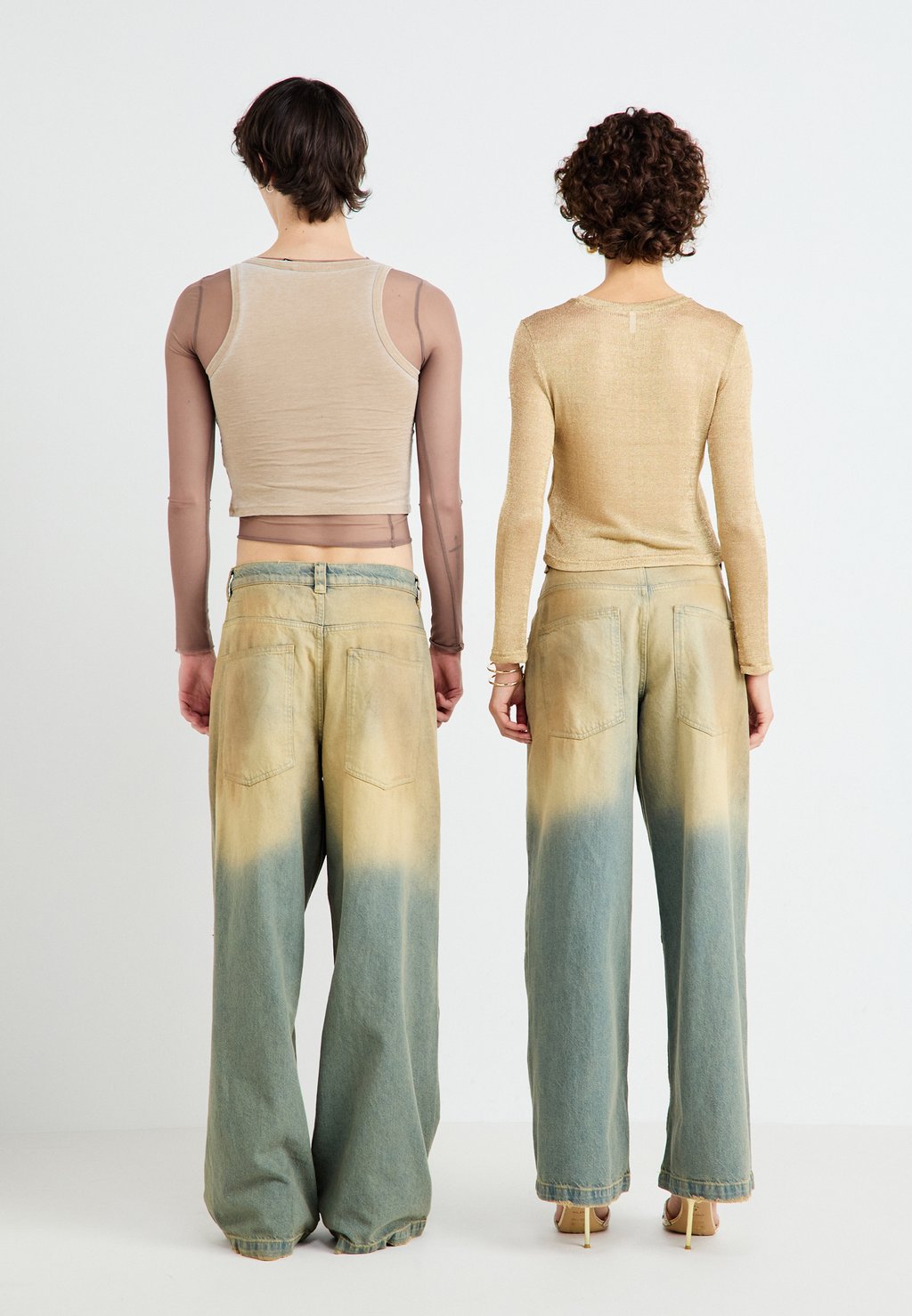 

Джинсы прямого кроя MUD COLOSSUS UNISEX Jaded London, синий деним