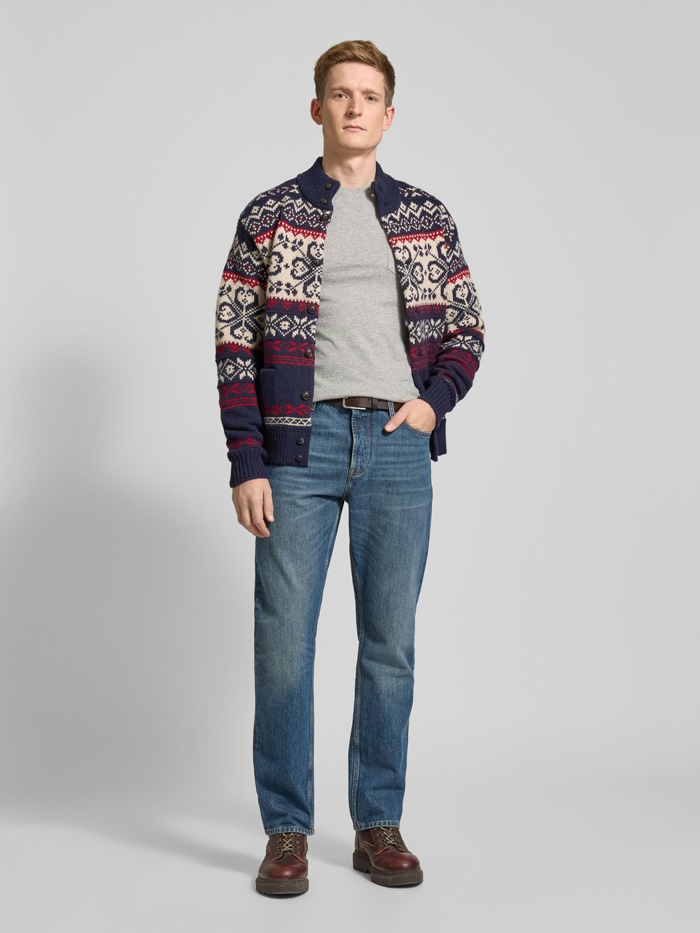 

Футболка с нагрудным карманом Polo Ralph Lauren, светло-серый