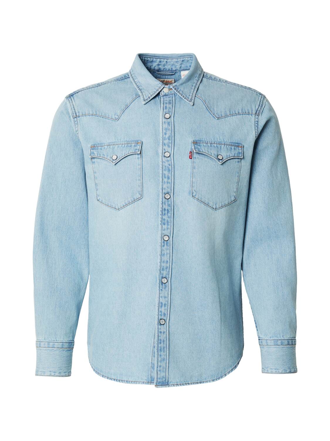 

LEVI'S Рубашка на пуговицах Regular Fit 'Barstow Western Standard Fit Shirt' в светло-голубом цвете
