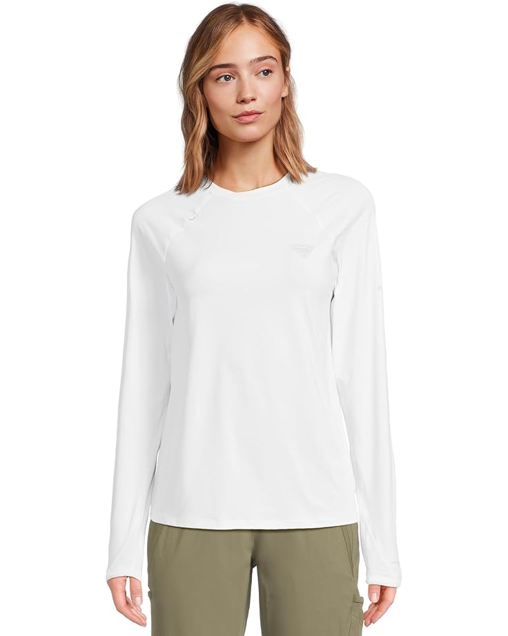 

Рубашка Columbia Wild Cast Sun Shirt, белый