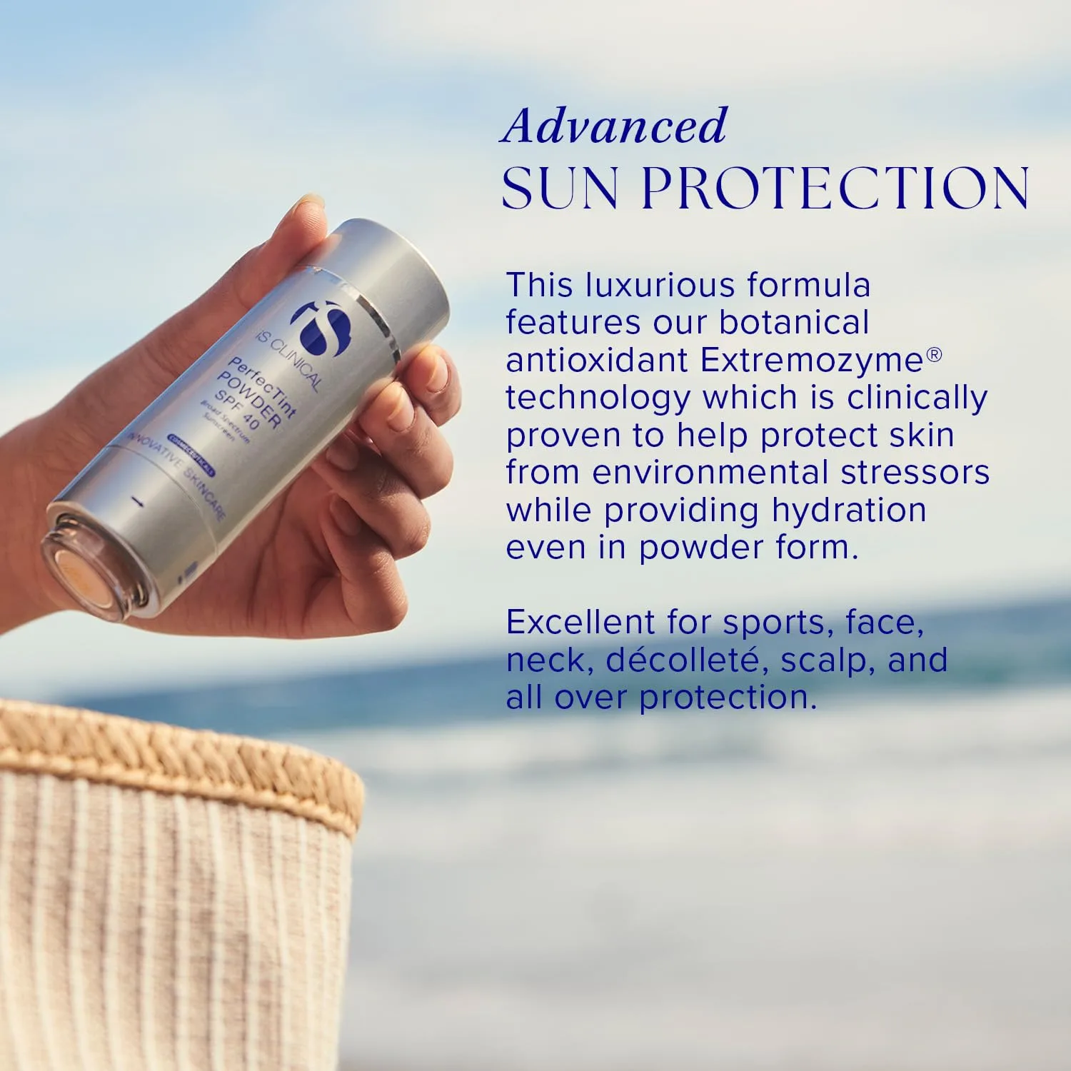 iS CLINICAL PerfecTint Powder SPF 40; Пудра для лица; Тонирующая пудра с SPF; Рассыпчатая пудра для лица после нанесения макияжа, Deep — фото 4