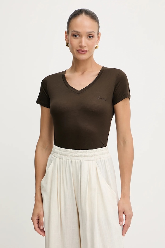 

Футболка Guess, коричневый