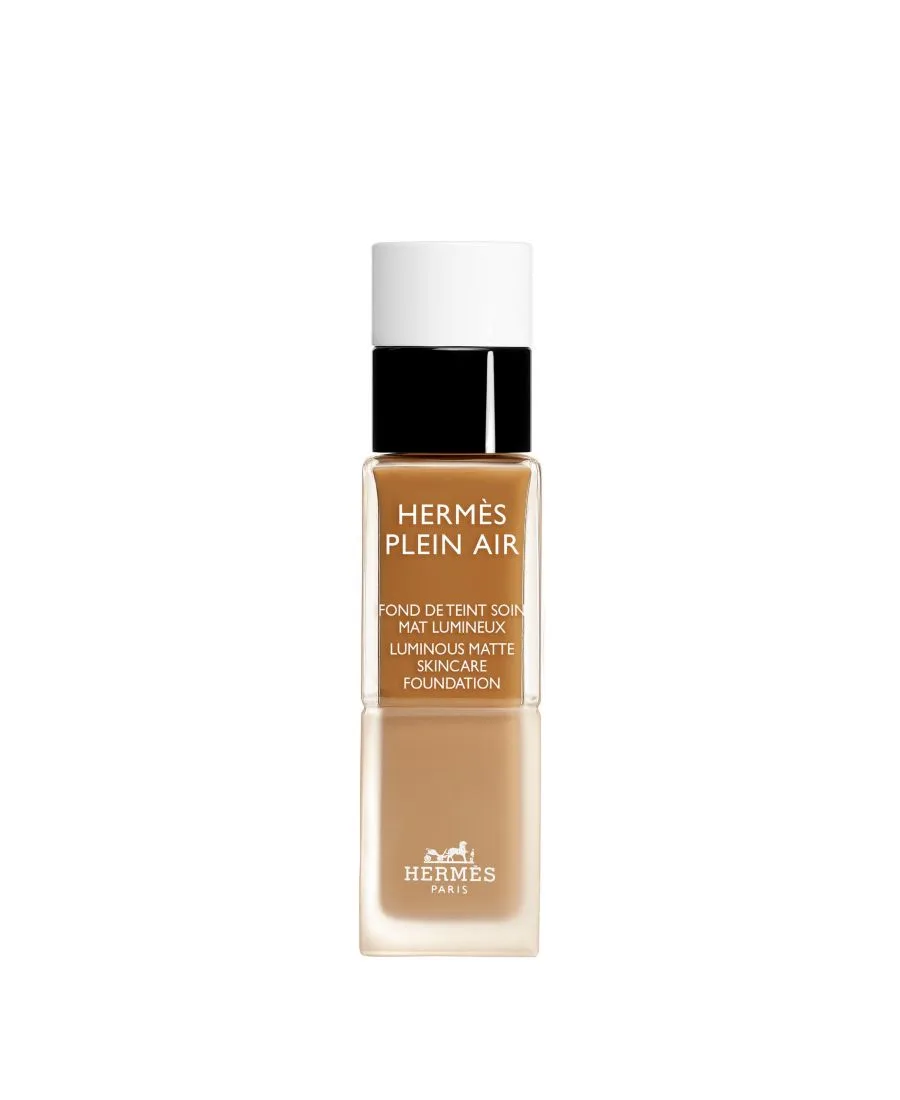 Тональная основа Plein Air, Luminous Matte Skincare Foundation, 1,11 унции HERMÈS, 67n caramel is a neutral deep бежевый