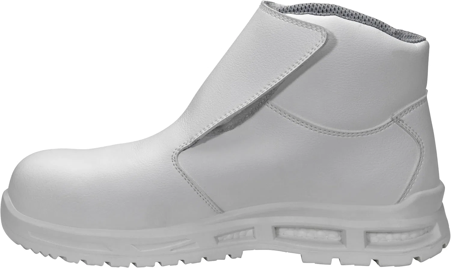 Защитная обувь ELTEN Brice XXTM White Mid ESD S3S, женская и мужская, текстильная, с композитным защитным носком (легче стального), легкая, классическая — фото 3