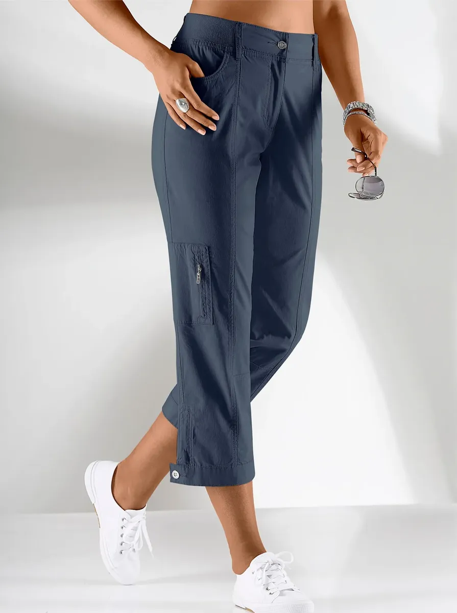

Casual Looks эластичные брюки, джинсовый