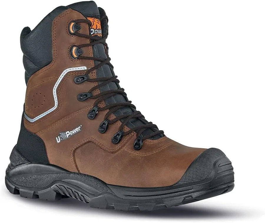 Защитная обувь Calgary UK UPower S3 SRC без металлических деталей U Power, 2-Brown