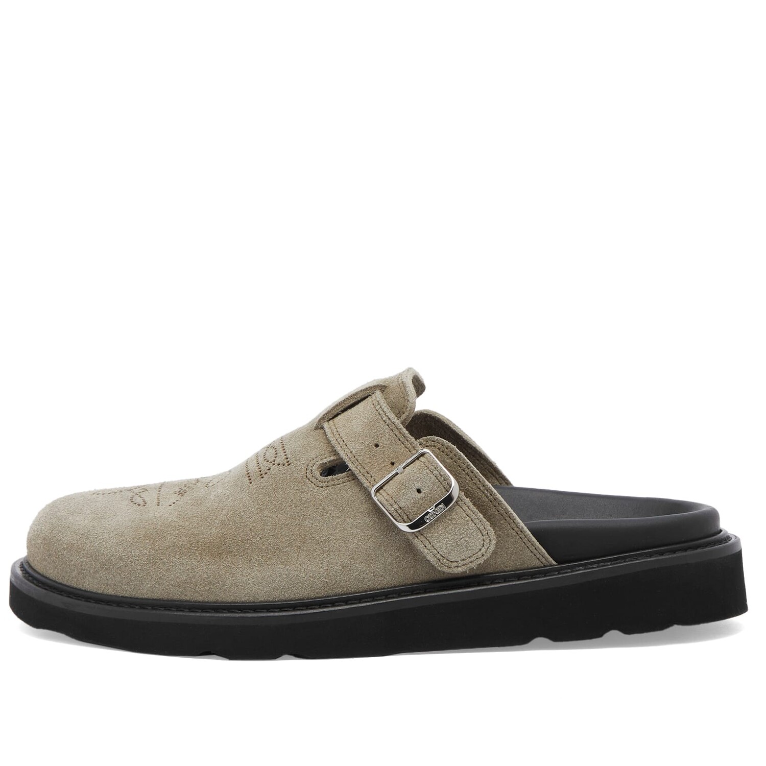 

Туфли Kenzo Matto Suede Clog Shoes, бежевый