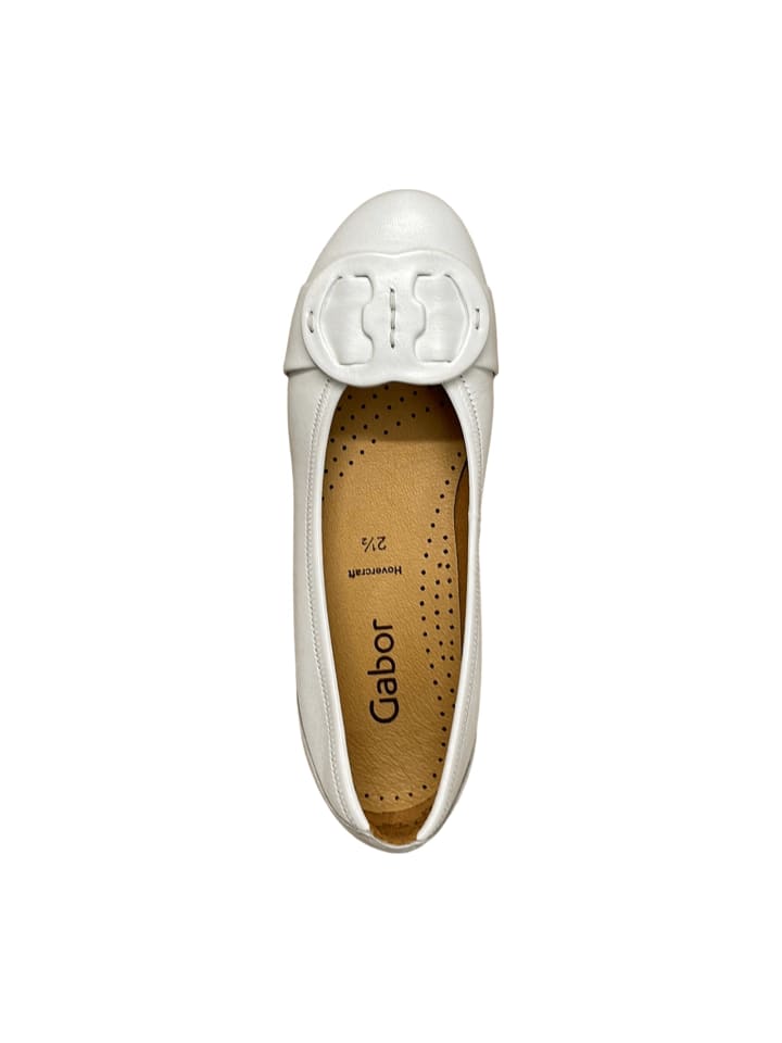Балетки Gabor Ballerinas, белый — фото 4