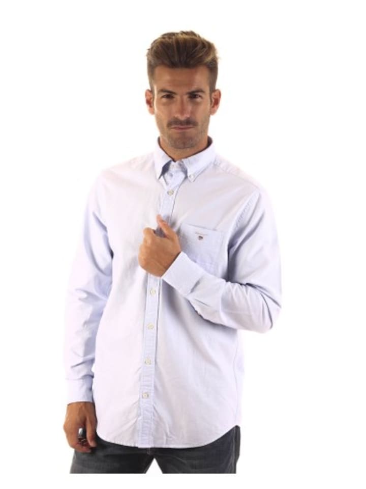 

Рубашка Gant, цвет himmelblau