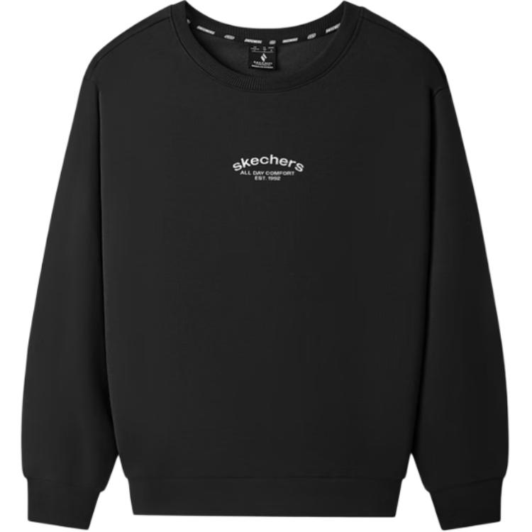 

Спортивный свитшот Unisex Skechers, черный