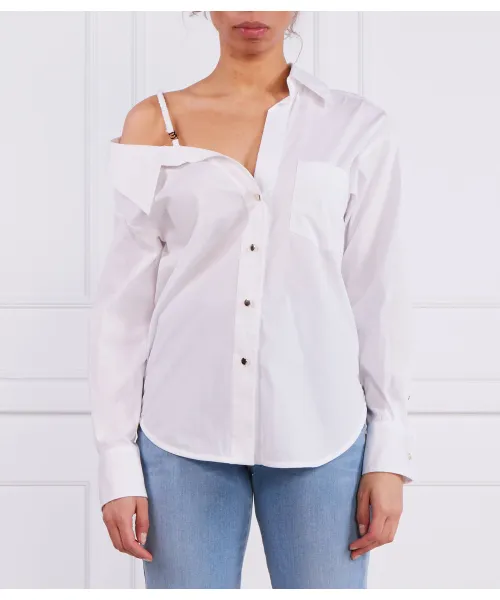 

Рубашка Regular fit Blugirl, белый