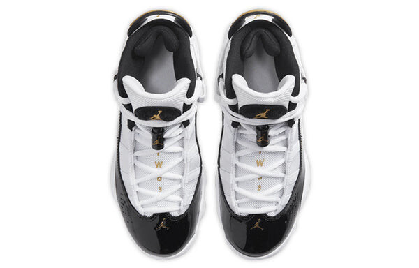 Кроссовки 6 колец Air Jordan, белый — фото 4