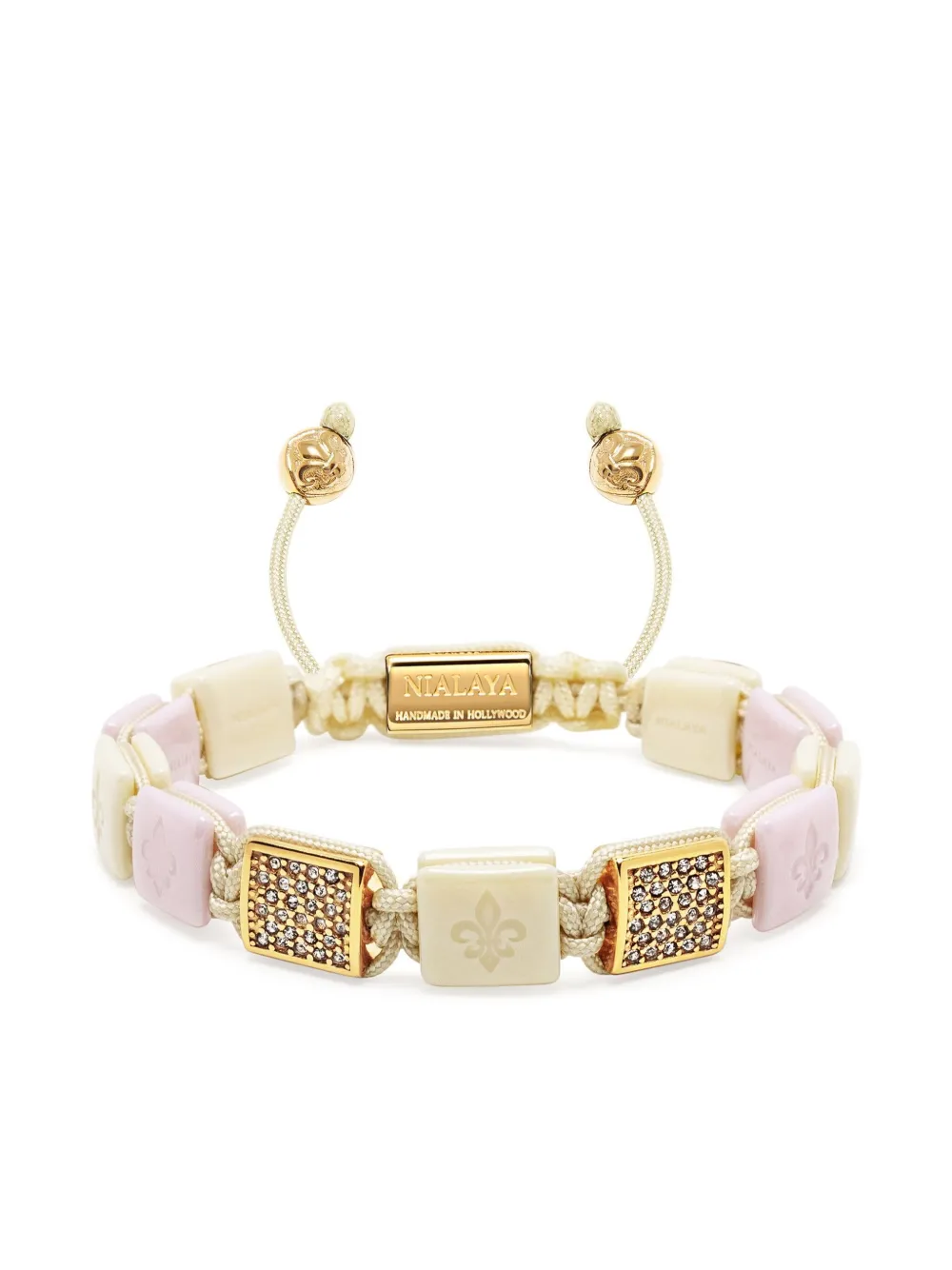 

Браслет Ceramic Flatbead Nialaya Jewelry, нейтральный