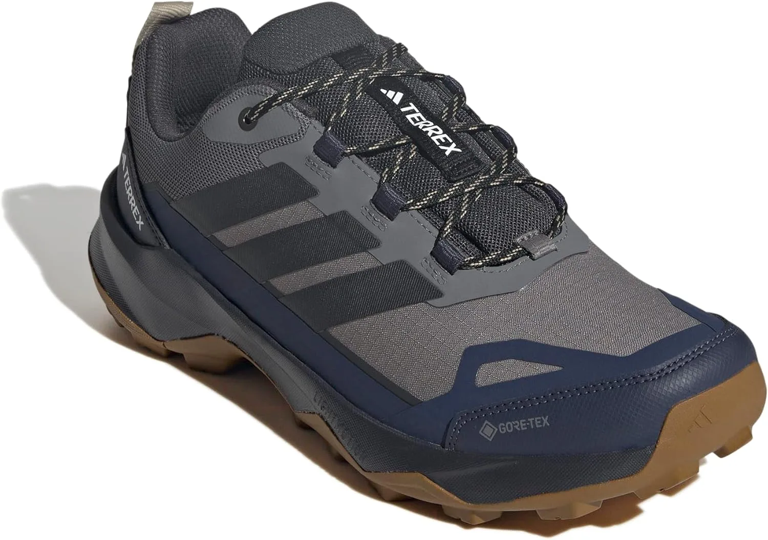 Кроссовки Adidas Terrex Skychaser AX5 GTX BLACAR/Owhite/WONALU, синий/серый/угольный — фото 3