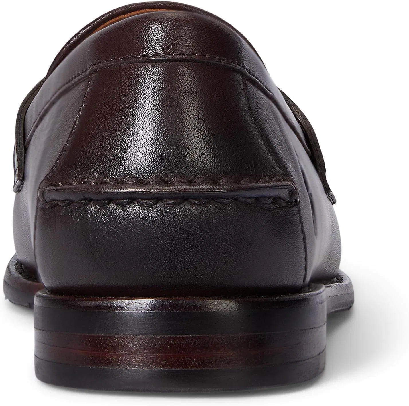 Лоферы клетчатые POLO RALPH LAUREN Penny Loafers, Темно-коричневый/Blackwatch — фото 3