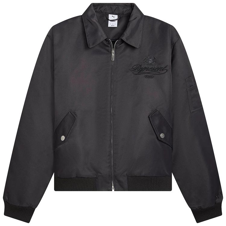 

Бомбер Puma x Represent, серый