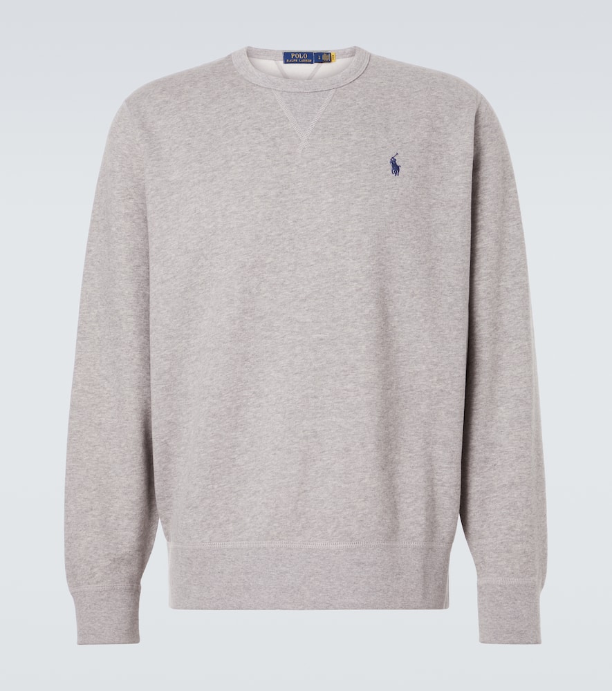 

Хлопковый джерси свитшот Polo Ralph Lauren, Andover Heather