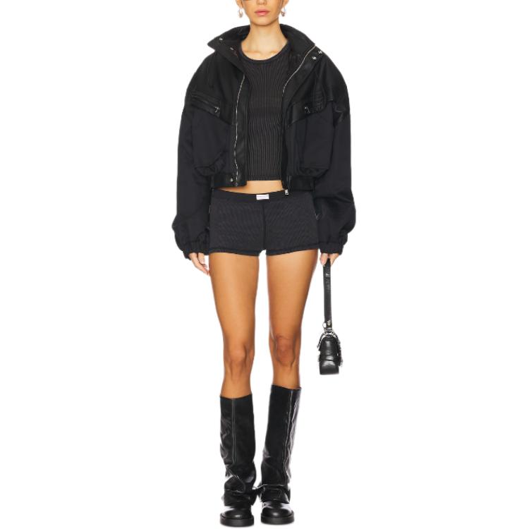 Обычная футболка женская Alexander Wang, черный — фото 2