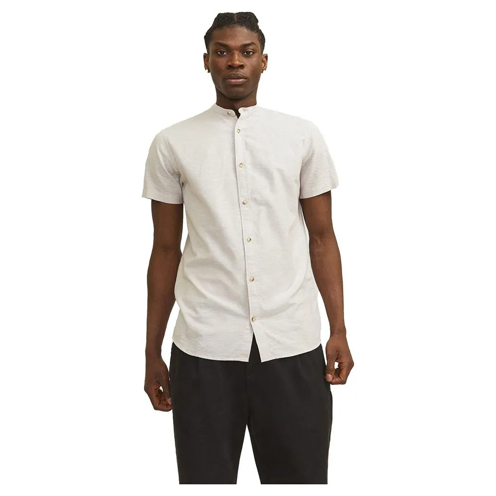 

Рубашка Jack & Jones Summer Band Linen, бежевый