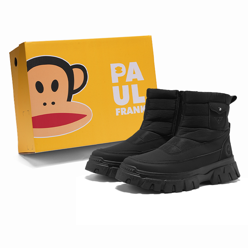 

PAUL FRANK Тёплые и влагостойкие короткие зимние ботинки мужские армейский зелёный, цвет Army Green