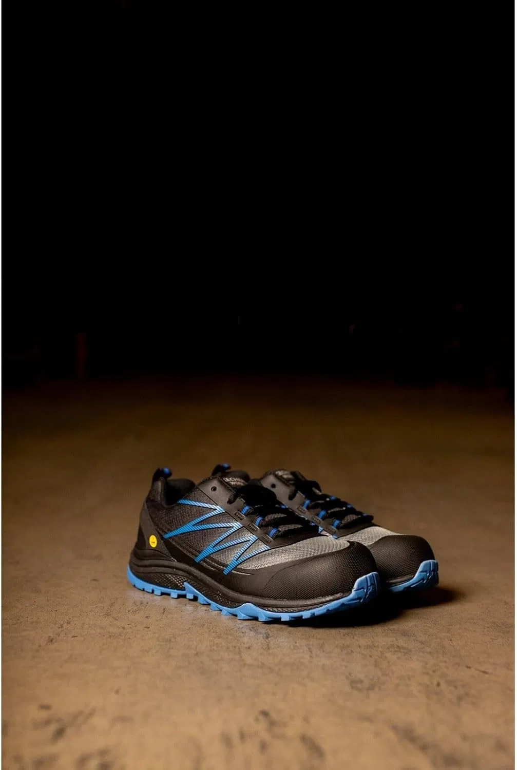 Строительные ботинки Skechers Puxal ESD с композитным защитным носком для мужчин, Black Blue — фото 3