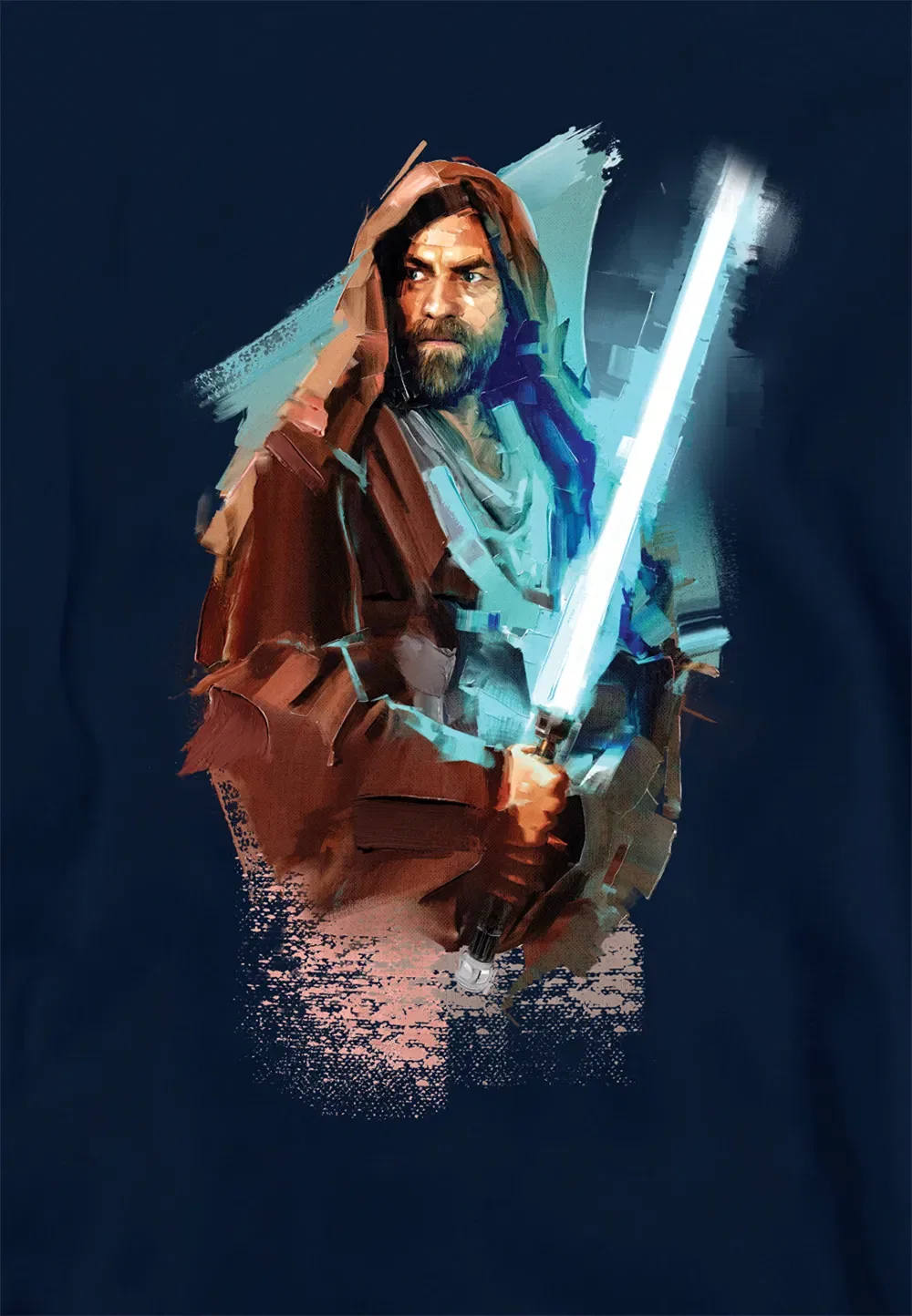 Детский худи Obi-Wan Kenobi Disney, темно-синий — фото 2