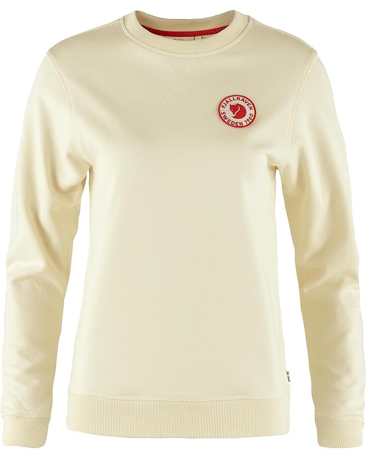 

Свитер Fjällräven 1960 Logo Badge, цвет Chalk White