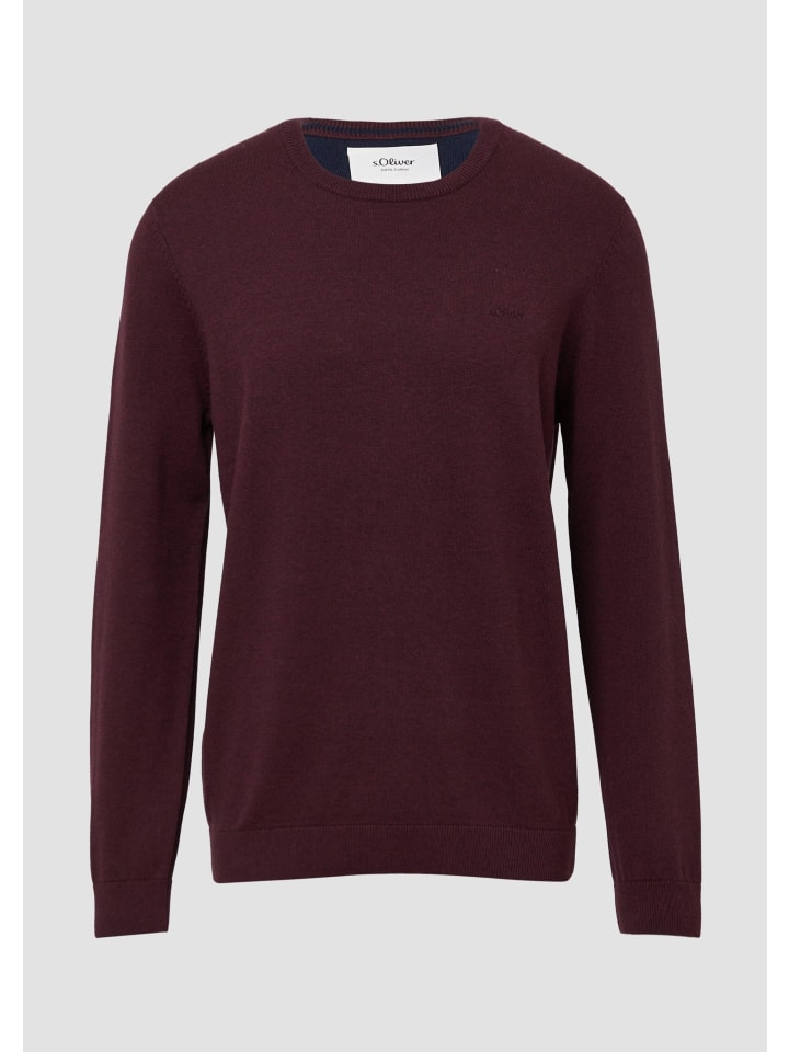 

Вязаный свитер цвета 49W0_purple s.Oliver