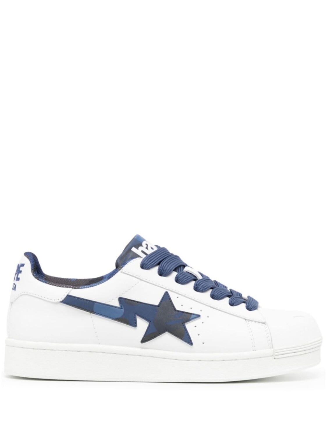 

A Bathing Ape кеды Skull STA с логотипом, белый