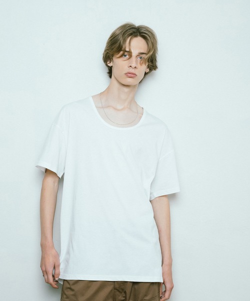 

Forte（フォルテ） Футболка с U-образным вырезом, West Side Modern Forte, белый