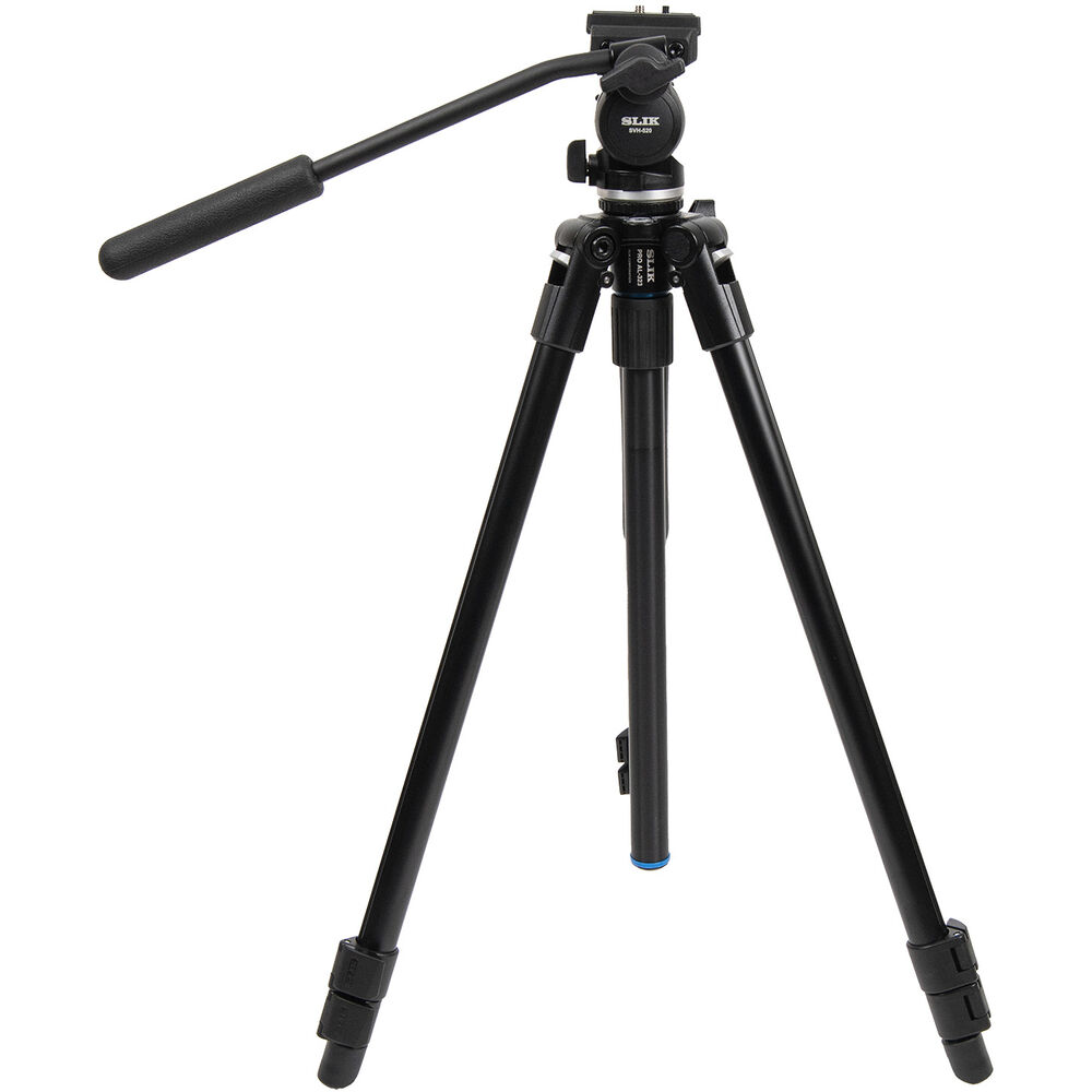 

Штатив SLIK Pro AL-323 с жидкостной головкой SVH-520 (черный)