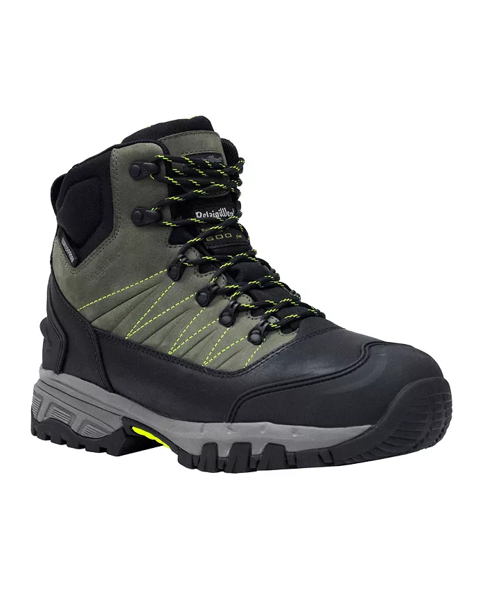 

Мужские ботинки Tungsten Hiker - водонепроницаемые, утепленные, нескользящие рабочие ботинки для экстремального холода RefrigiWear, зеленый