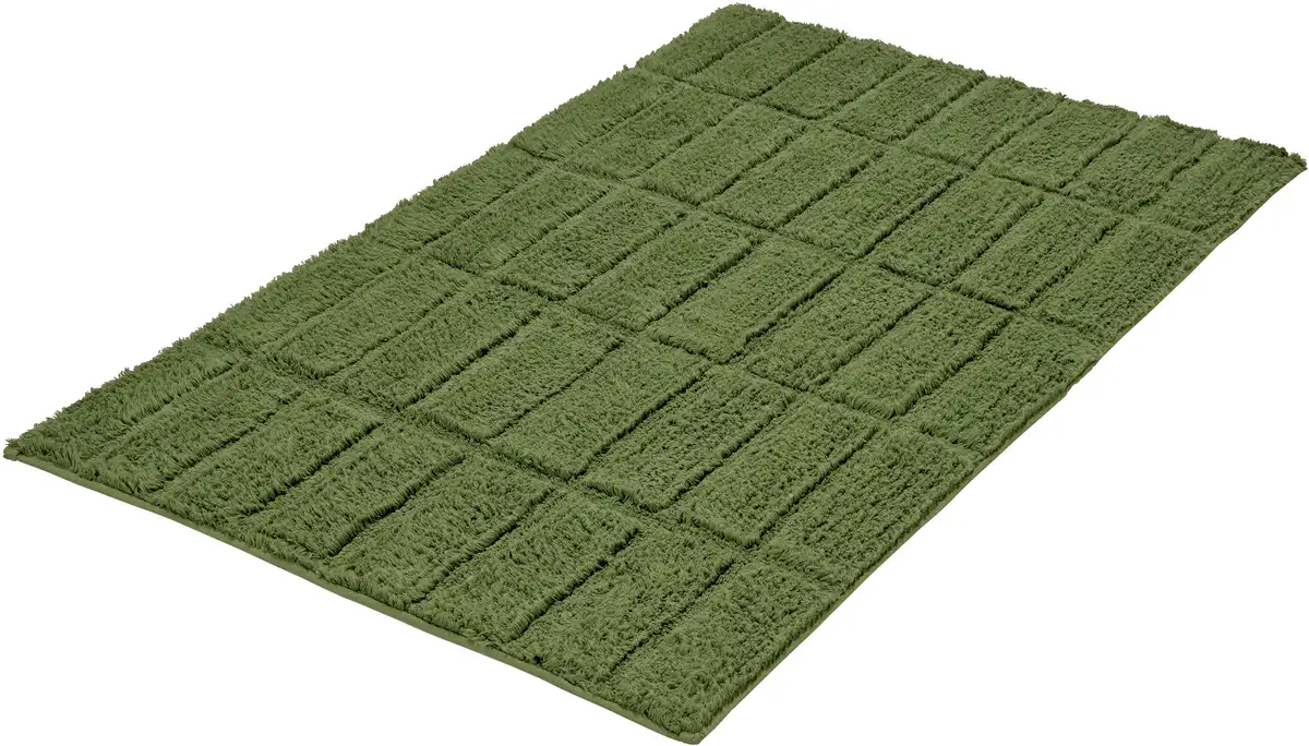 

Коврик для ванной Kleine Wolke Tiles 60х100 см, цвет forest