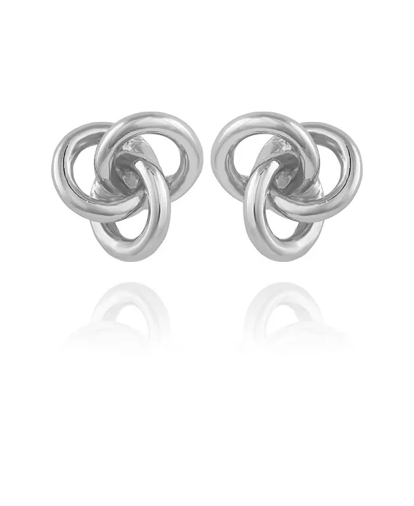 

Женская серьга-узелок T Tahari, silver